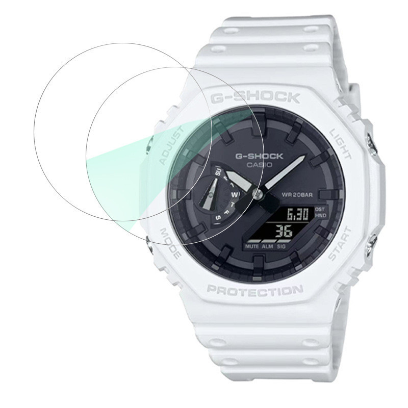 Bộ 5 Kính Cường Lực Bảo Vệ Màn Hình Cho CASIO GA2100 HD Cong Edge Watch Film