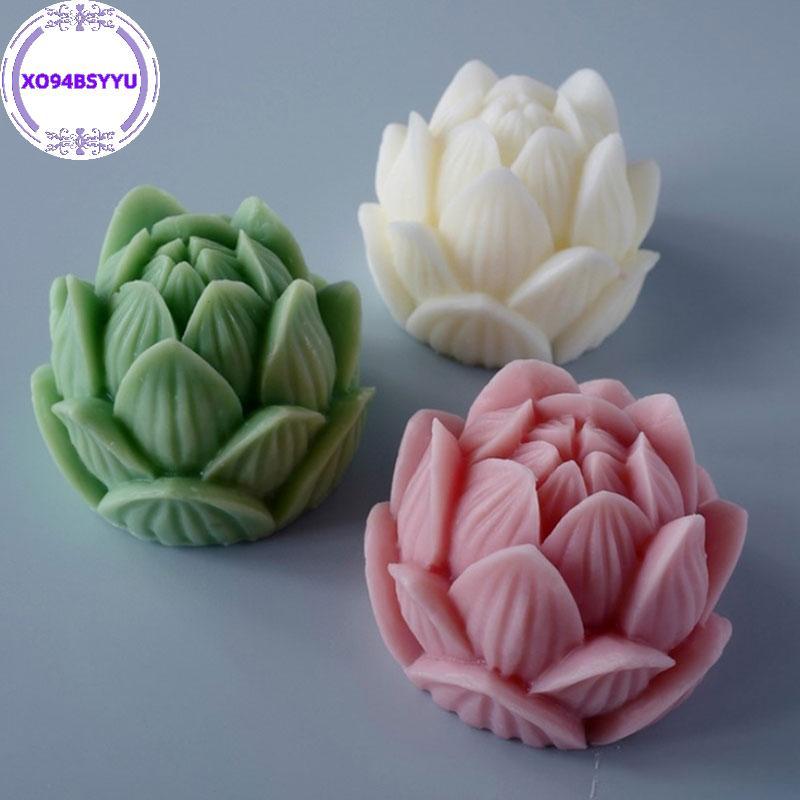 Nến Thơm Hình Hoa Sen Khuôn Silicone 3D - DIY Việt Nam