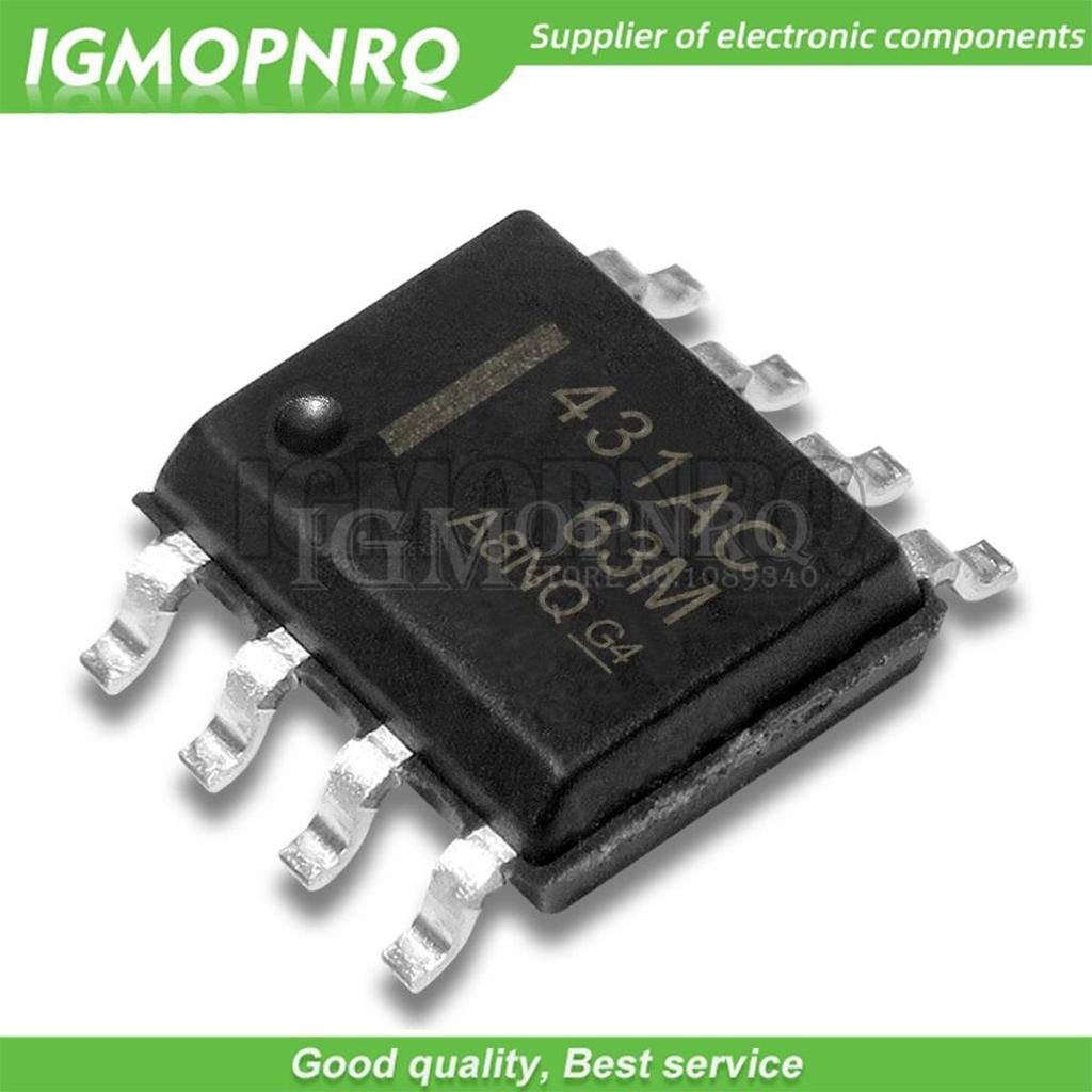 10 CÁI TL431ACDR TL431AC SOP8 SOP 431AC SMD