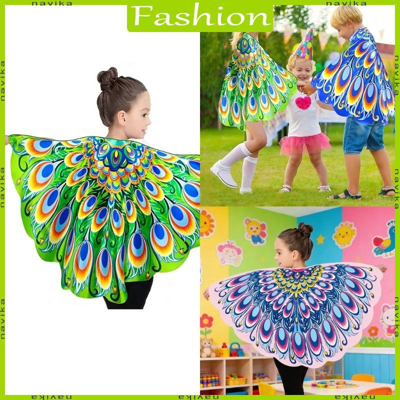 Cape Dài Peacocks Design dành cho Trẻ em - Phù hợp Chơi và Hoạt động