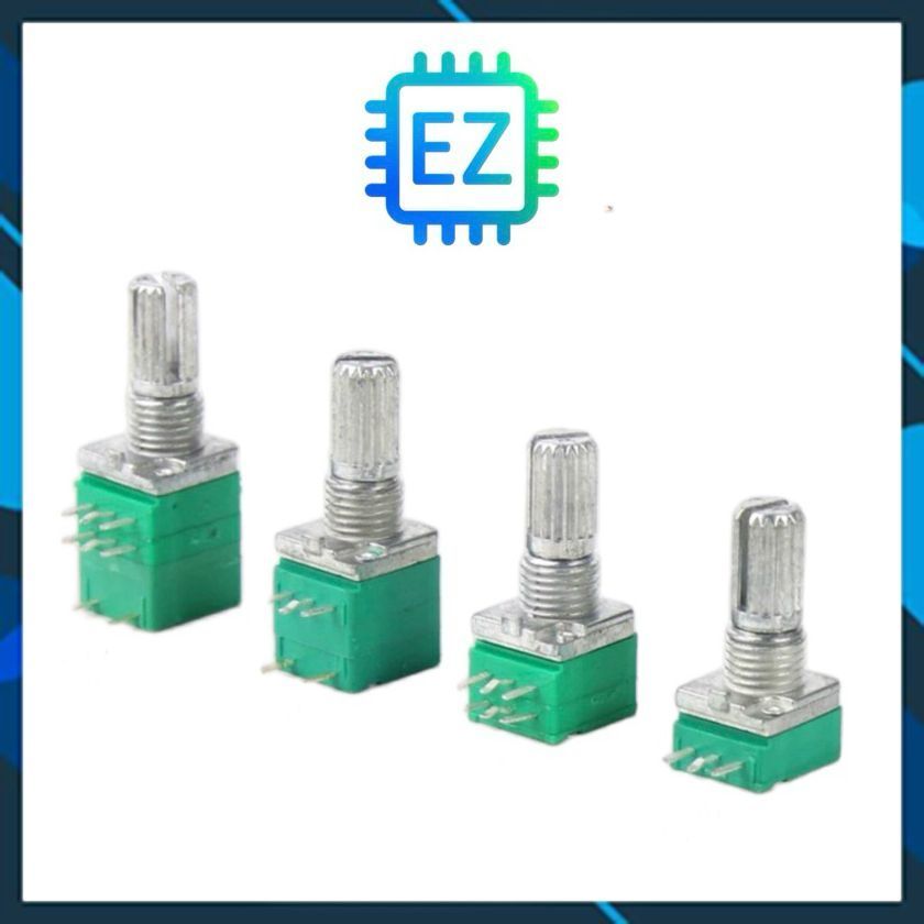Biến trở, chiết áp, núm volume đôi 3 đến 8 chân 20–50K, sửa chữa cho các mạch âm thanh phổ biến