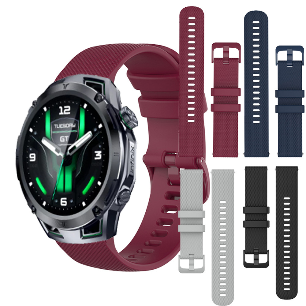 Infinix - GT Watch 5 Pro Đồng hồ thông minh Dây đeo silicon cho Infinix GT Watch 5 Pro Dây đeo đồng 