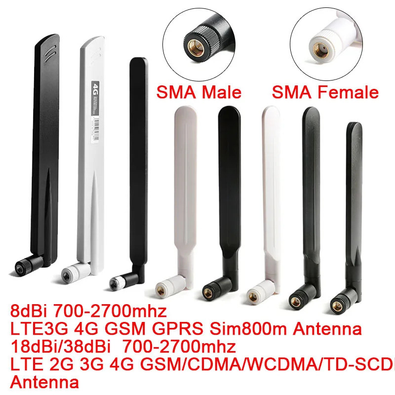 5-1 Chiếc 4G LTE 8dbi 10dBi 18dbi SMA Nam Kết Nối Ăng Ten Cho LTE / 2G / 3G / GSM / CDMA / WCDMA / T