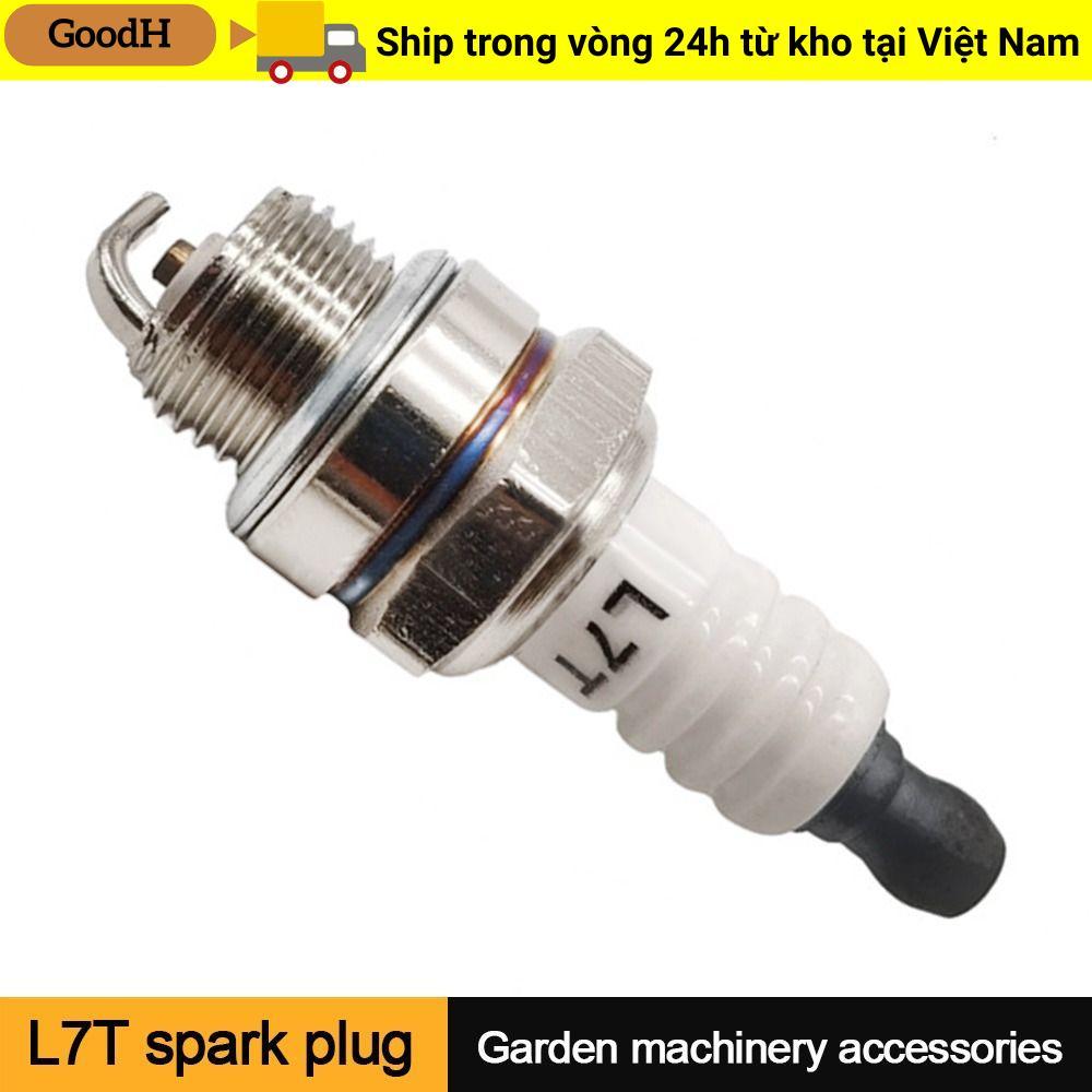 Bugi máy cắt tỉa GOODH, Bugi bền L7T, Thay thế đa năng Lawn Strimmer Spark Plug 2 thì động cơ