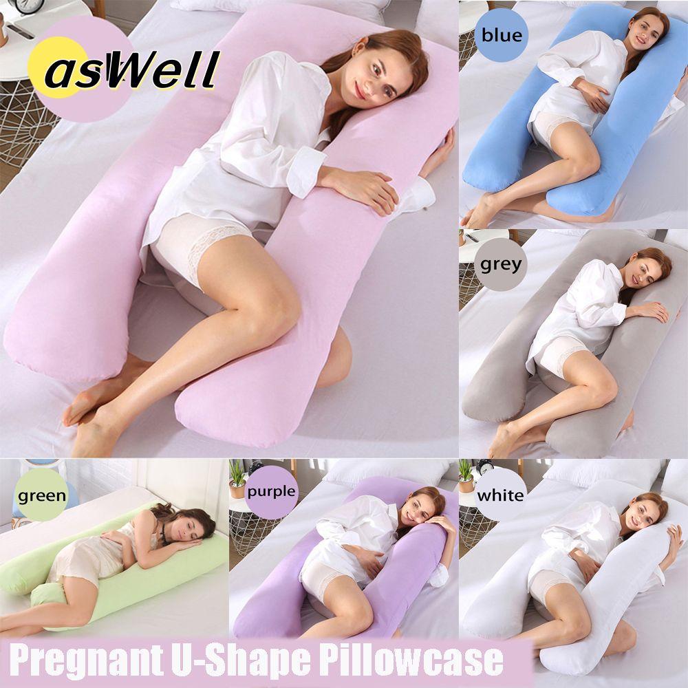 Gối ASWELL Gối bà bầu loại chữ U