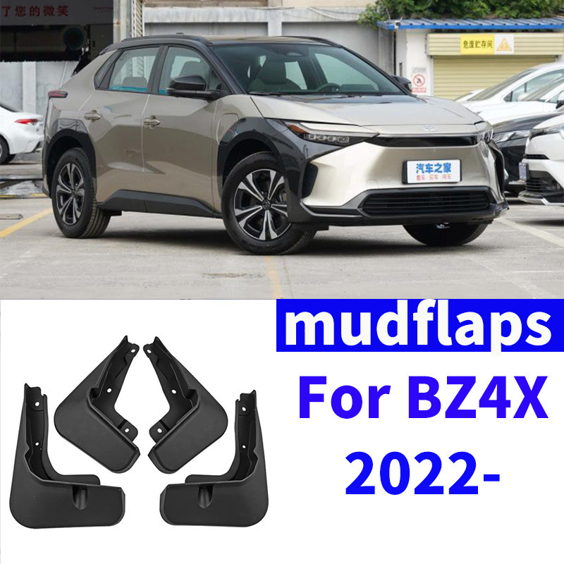 Thích hợp cho 2022 Toyota BZ4X Chắn Bùn Chắn Bùn Da Xe Phía Trước Phía Sau Lốp Chắn Bùn Sửa Đổi BZ4X