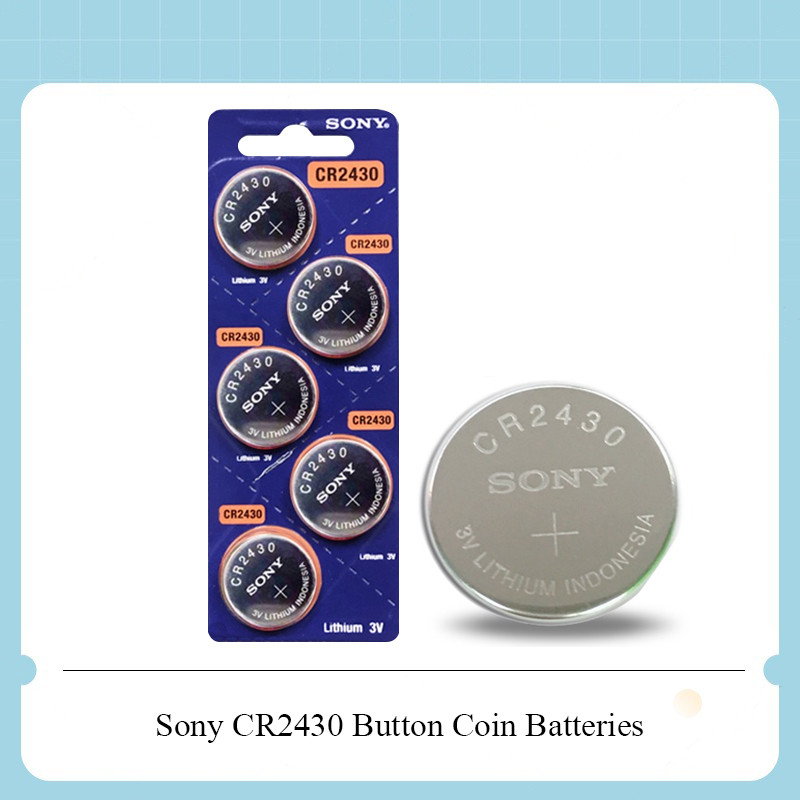 Sony CR2430 CR 2430 DL2430 BR2430 KL2430 Dành Cho Nút Đồng Hồ Pin Đồng Hồ