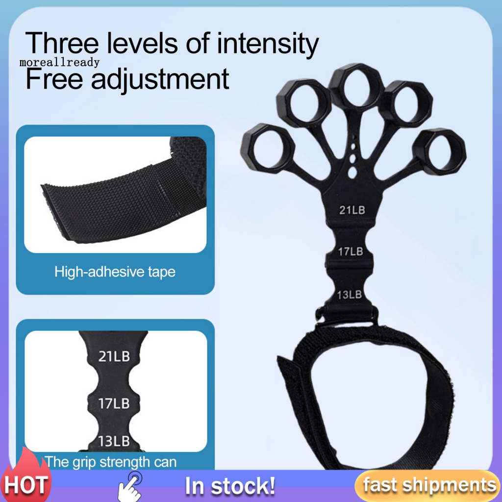< moreallready > Dụng cụ phục hồi chấn thương tay Huấn luyện sức mạnh ngón tay Dụng cụ tăng cường ng