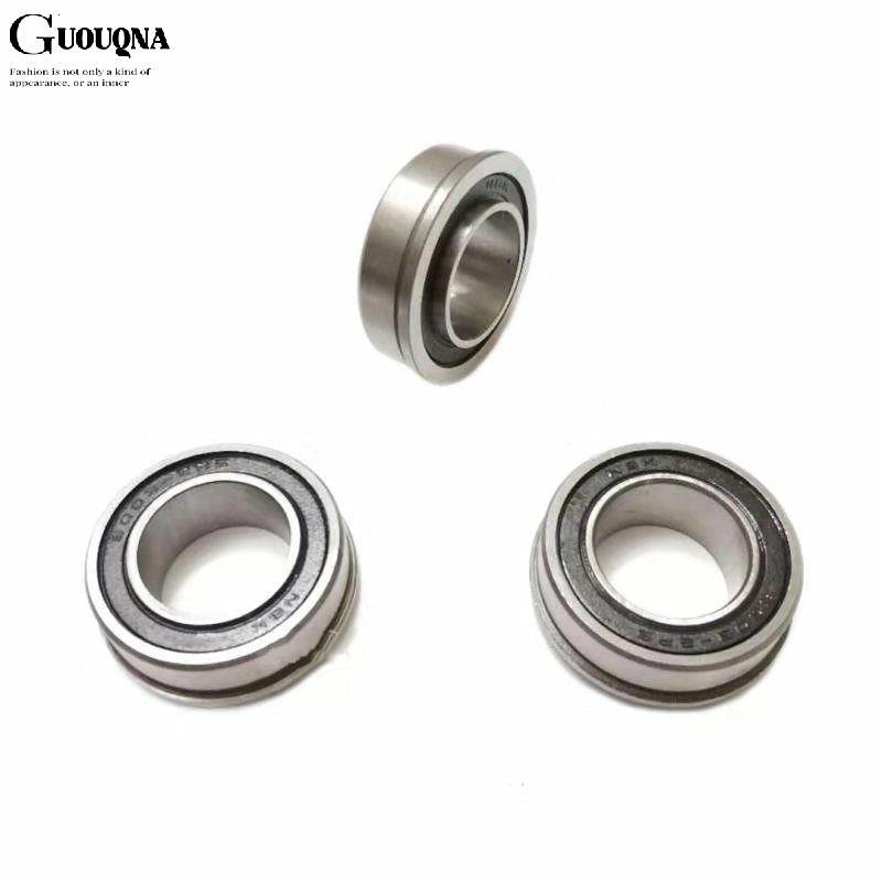 GUOUQNA F6003-20-2RS 20x35x11 Mặt bích Xe đẩy rãnh sâu Vòng bi kín Bánh xe BASL