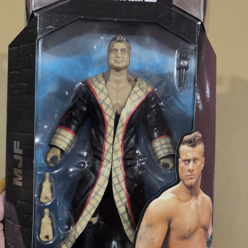 Bán Sản Phẩm AEW Arena Chuyên Nghiệp Wrestler Joint Di Chuyển Hình Hình Hình Mô Hình Trang Trí Búp B