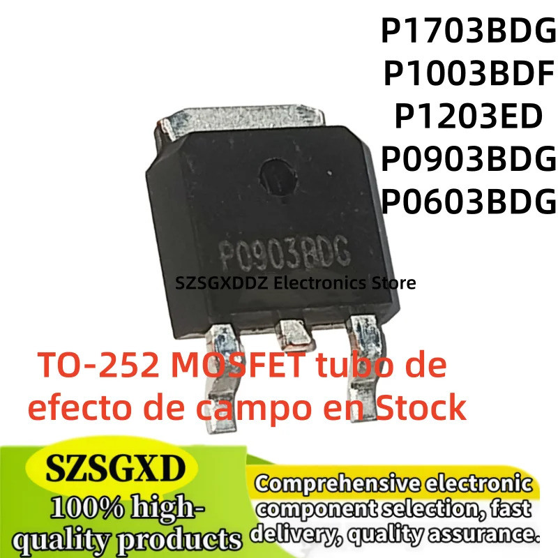 5 Chiếc P1203ED P0903BDG P0603BDG P1003BDF P1703BDG TO-252 Transistor Hiệu Ứng Trường