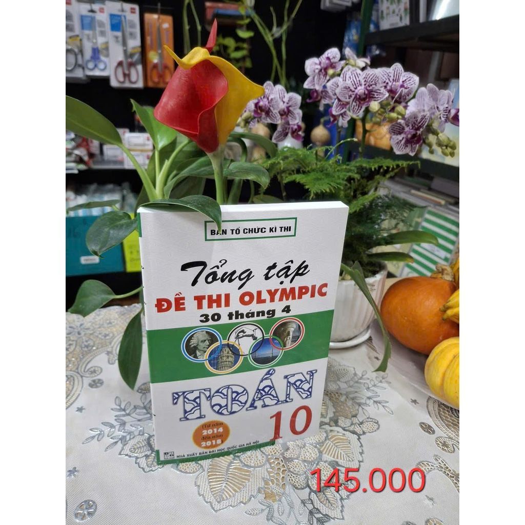Sách - Tổng tập Đề thi olympic 30 tháng 4 Toán 10 (2014 - 2018 )