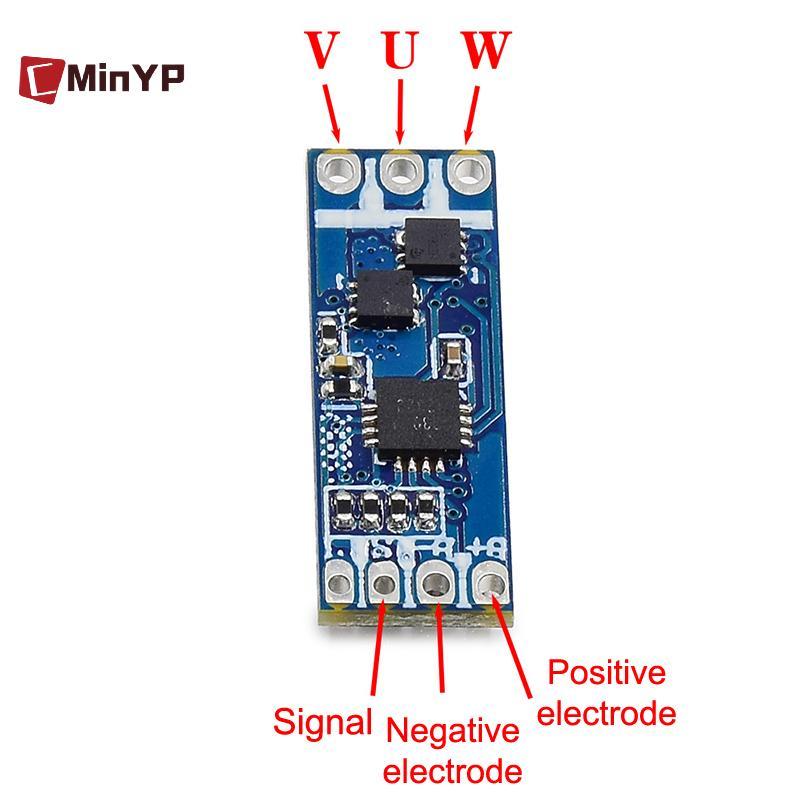 CMinYP 1S-2S 6A Micro Brushless Motor Driver Board Ổ đĩa điều chỉnh điện cho 1104 1106 1306 1407 150