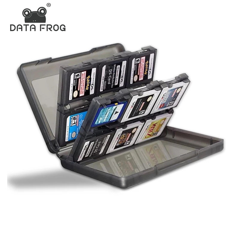 DATA FROG Nintend Switch 28 Trong 1 Hộp đựng thẻ trò chơi di động cho Nintendo MỚI 3DS / 3DS / DSi X