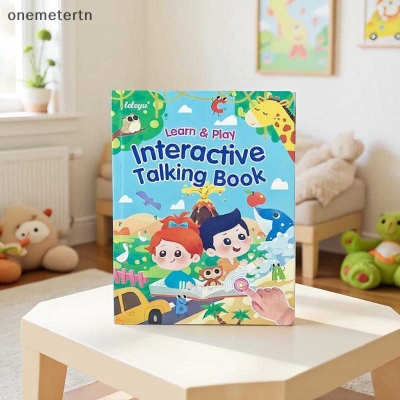 Onemetertn 1 Cái Ebook Đa Năng Montessori Tiếng Anh Từ Máy Học Sách Điện Tử Đọc Sách Cho Bé Đồ Chơi 