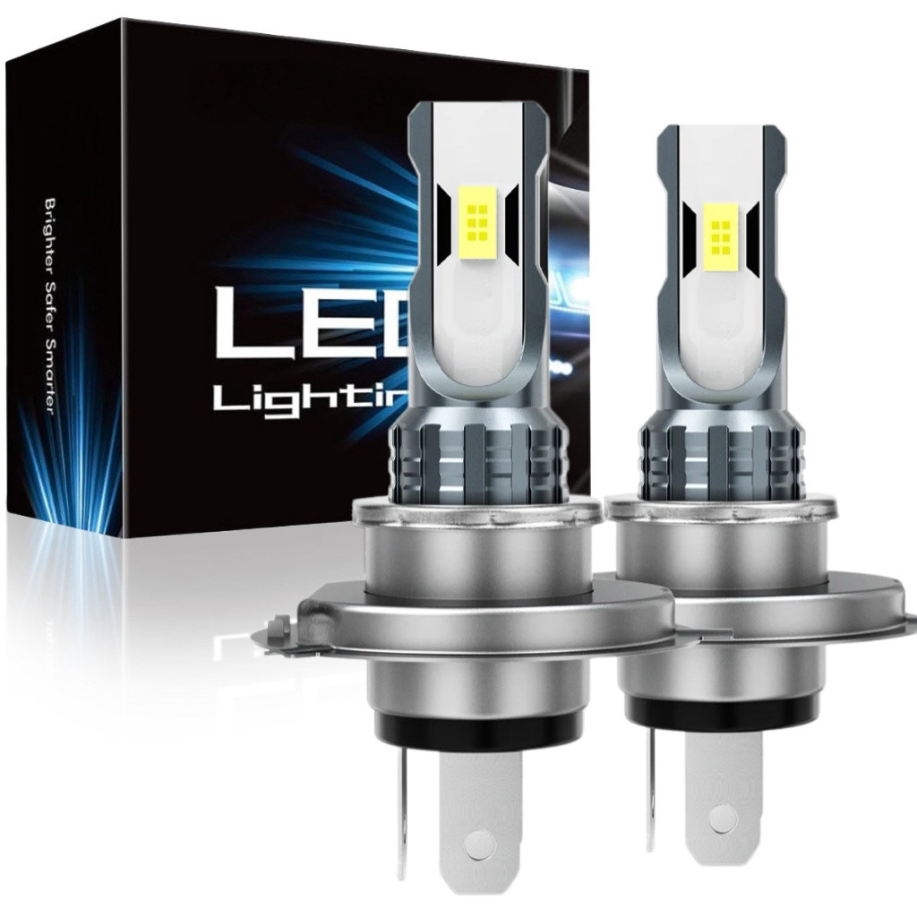 2 Bóng Đèn Pha LED H4 Xenon Trắng 6000k 472 Bóng Đèn Pha Chùm Thấp Cao 12V 24V