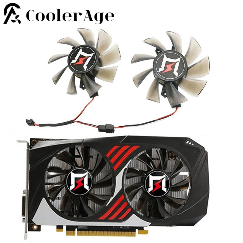 85MM GA82S2H GTX1050 GTX1050Ti GTX1650 Quạt Card Video Cho Gainward GTX 1050 1050 Ti 1650 Card Đồ Họ