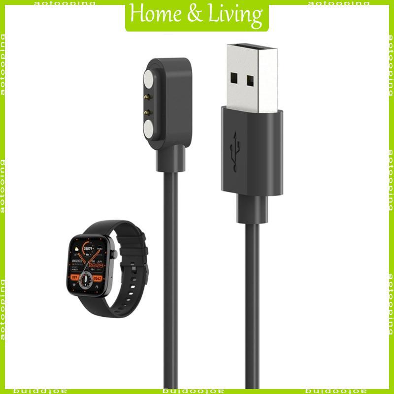 AOTO Cáp Sạc USB Mạnh Dây Sạc Dây Màu Đen Cho Đồng Hồ Thông Minh COLMI P71 Sạc