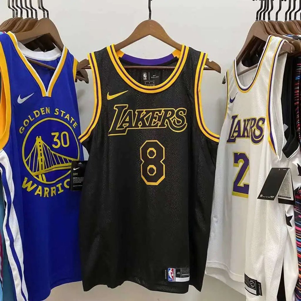 NBA Lakers Kobe Bryant Kobe Bryant Không. 8 Reboot No. 24 Phiên bản kỷ niệm đặc biệt Jersey 2020 Khở