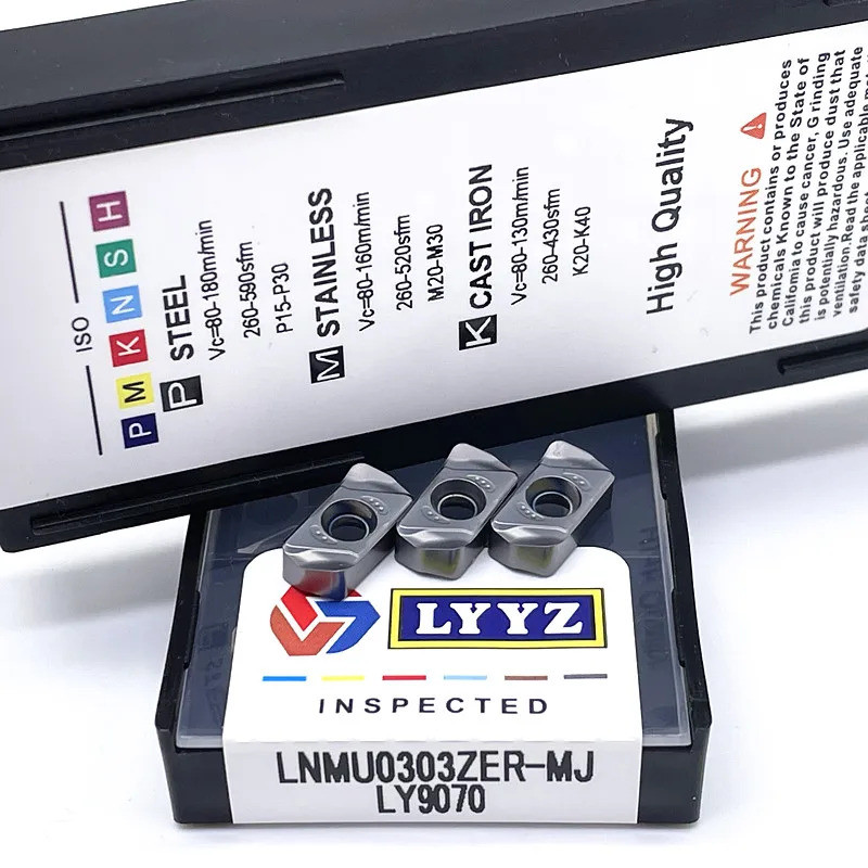 HB LNMU0303ZER MJ Carbide chèn Dụng cụ tiện CNC Dụng cụ lưỡi quay bên ngoài cho thép không gỉ và thé