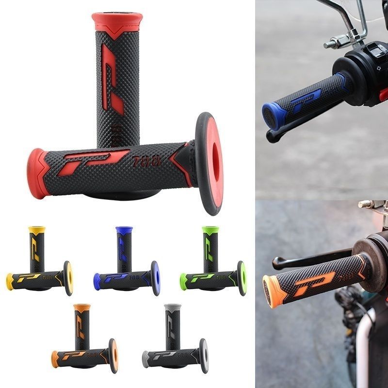 Ý PROGRIP Tay Lái Xe Máy Bao 788 motogp motogp Rider Tay Lái Cao Su Ducati Sửa Đổi