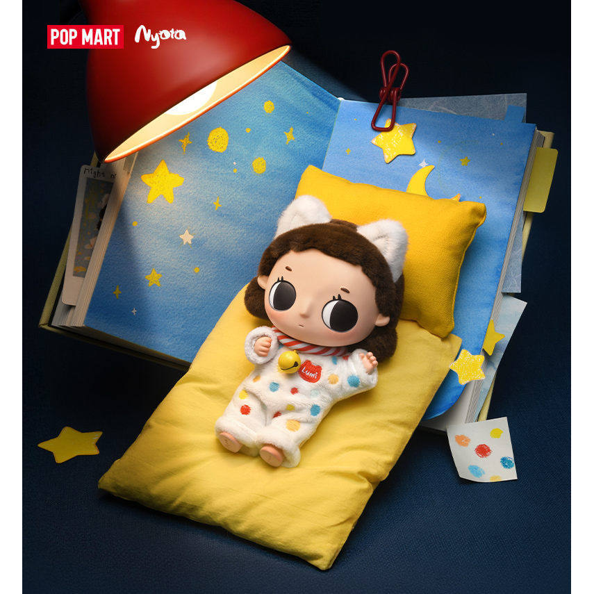 [Hàng có sẵn] POPMART Nyota Little Instant Series Mặt dây chuyền búp bê sang trọng Quà tặng cho bé g