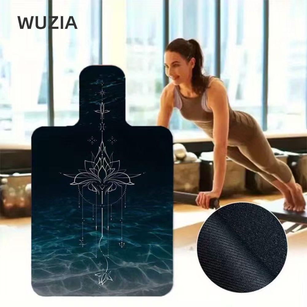 Thảm cải cách Pilates WUZIA, Thảm Pilates lông cừu siêu mỏng, Máy cải cách Pilates thấm hút chống tr