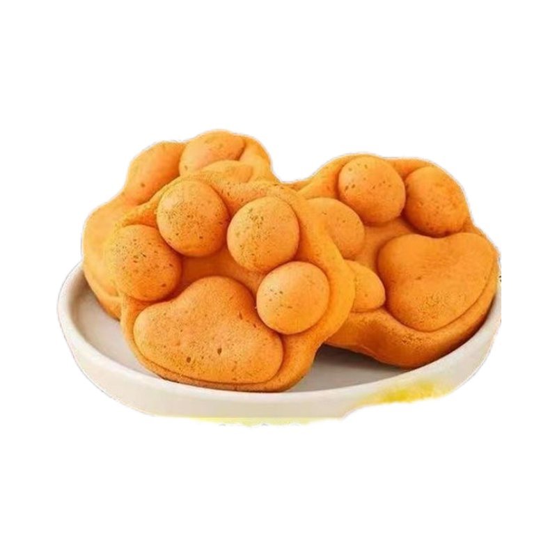 Bánh trứng waffle, bánh chân gấu, bánh waffle chân gấu, bữa sáng thay thế cho học sinh, bánh waffle,
