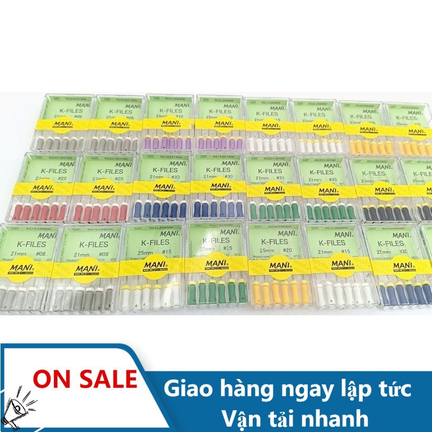 Nong file K-file mani (sản phẩm nha khoa).