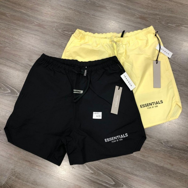 Sports Reflective Stretch Shorts Men's European and American Fashion Brand Five-Point Shorts Sports 