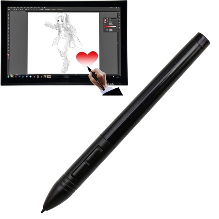 Máy tính bảng vẽ Huion P801 Bút kỹ thuật số có thể sạc lại Bút số hóa chuột Stylus cho máy tính bảng