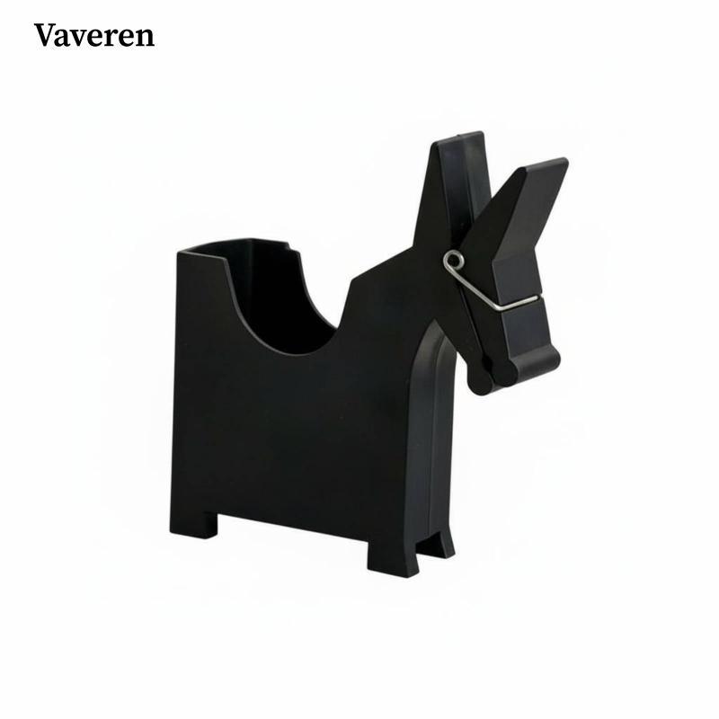 Vaveren Animal Pencil Case Style Desk Organizer có ngăn sau Hộp đựng bút để học tập hoặc máy trạm