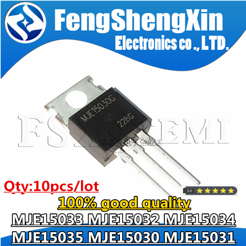 10 Miếng 5 Đôi (5 Miếng MJE15033G + 5 Miếng MJE15032G) (MJE15034G + MJE15035G) (MJE15030G + MJE15031
