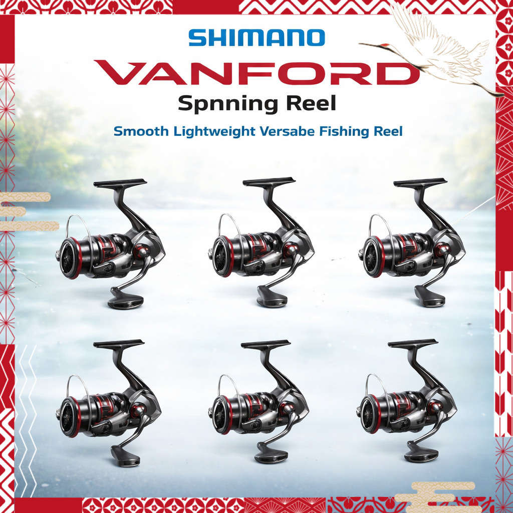 SHIMANO Vanford Spinning Reel Smooth Lightweight Versatile Fishing Reel