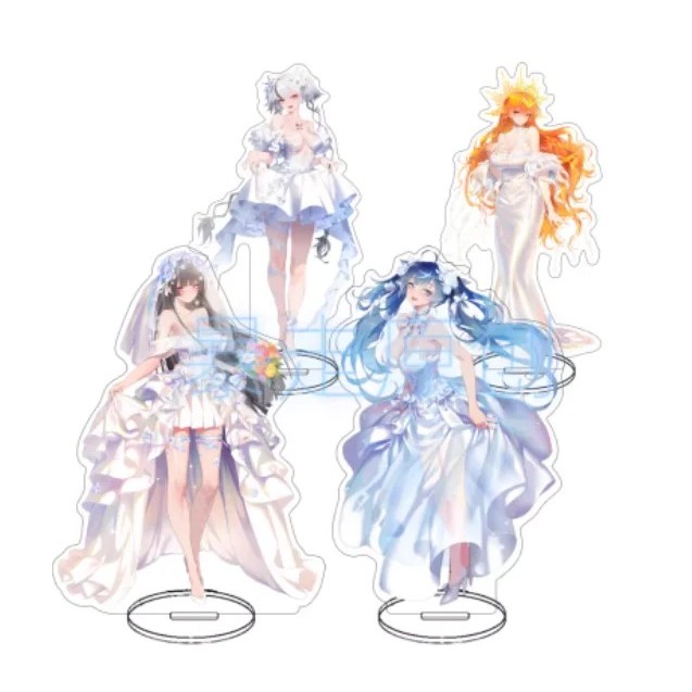 Standee Wuthering Waves Minh Triều mô hình nhân vật Chisa Augusta Iuno mica acrylic trang trí bàn họ