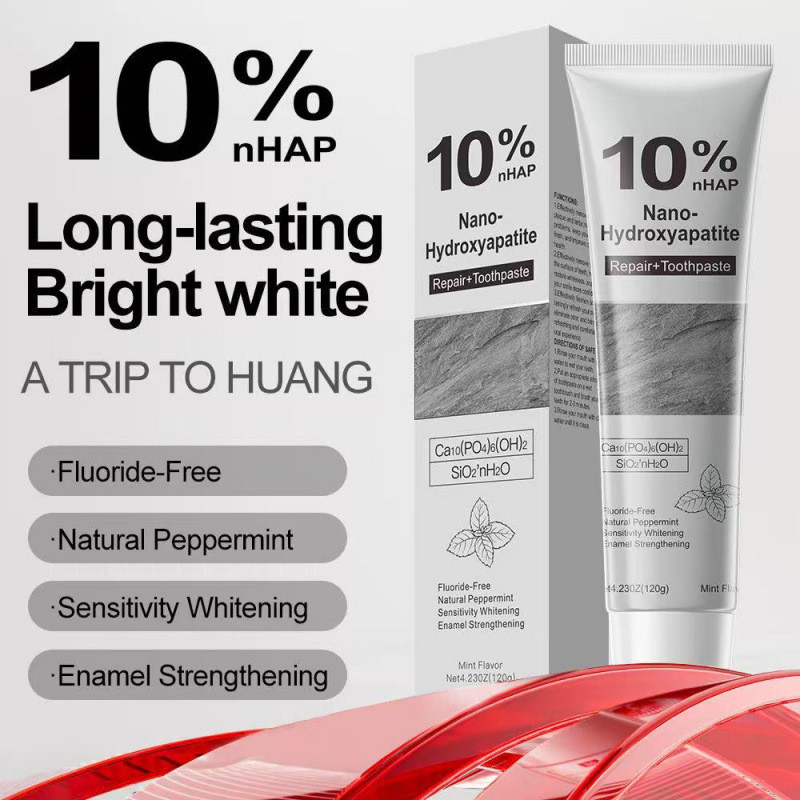[Hàng có sẵn] Kem đánh răng Nano-Hydroxyapatite 10% có sẵn, Kem đánh răng Apatit Nano-Hydroxydroxydr