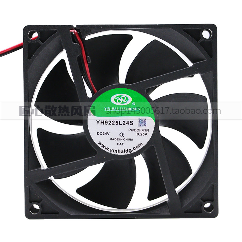 YIN HAI YH9225L24S 9225 24V 0.25A 9cm Vỏ máy hàn Quạt làm mát