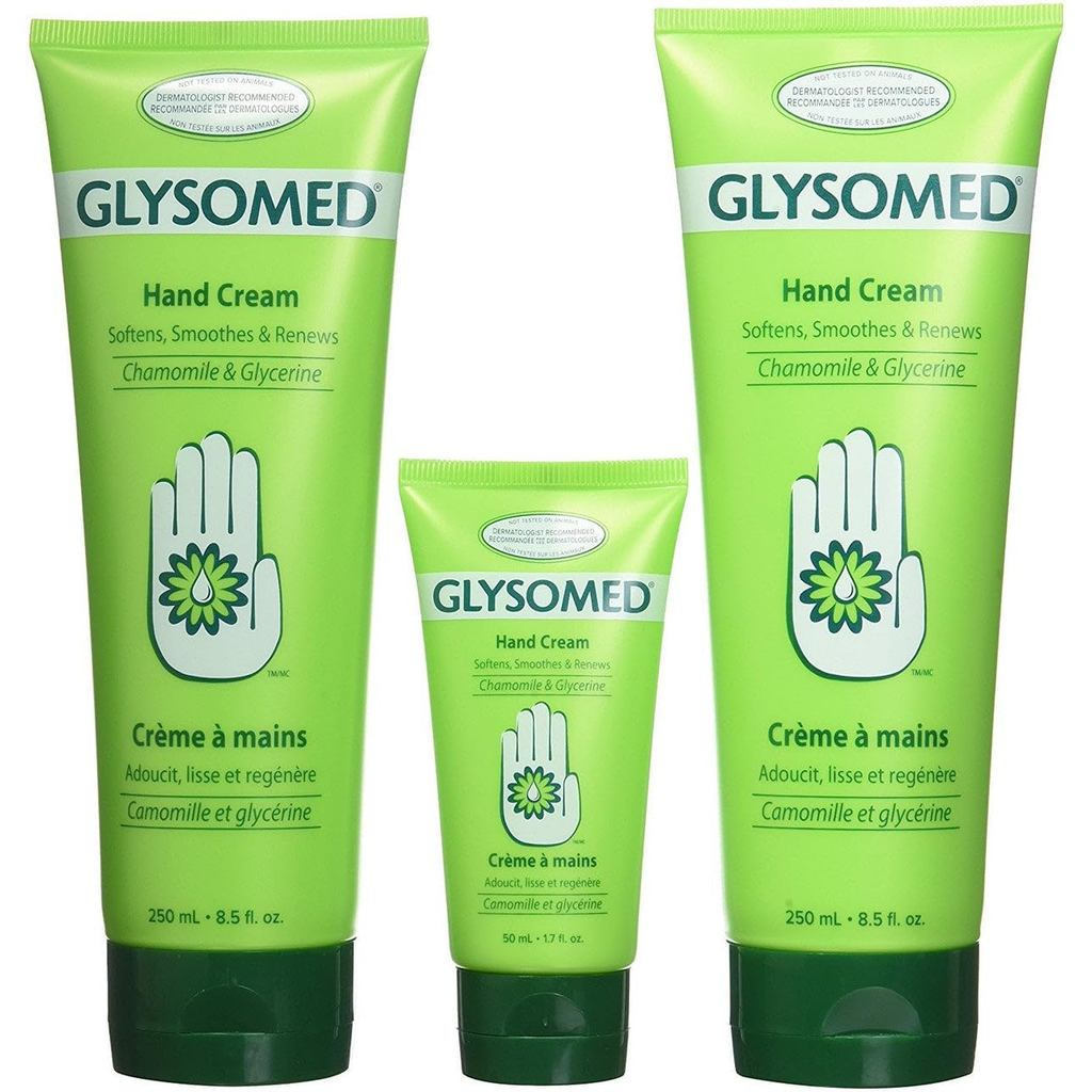 Bộ kết hợp tay Glysomed, 8.5 Ounce lỏng (2 miếng) + 1.7 Ounce lỏng (1 miếng)