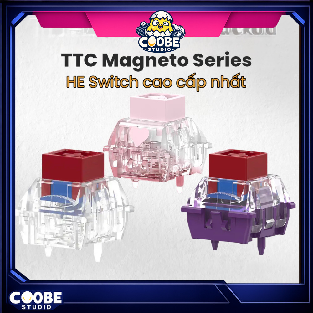 TTC Magneto | TTC KOM | Switch Hall Effect | Switch HE | Switch từ trường | Switch sưu tầm | Linear 