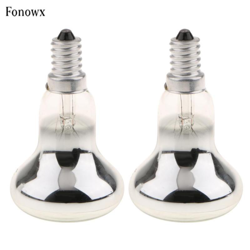 2 Chiếc LED R50 40W E14 Vonfram Phản Quang Bóng Đèn Vít SES Lấp Lánh Đèn 2 Chiếc 40W