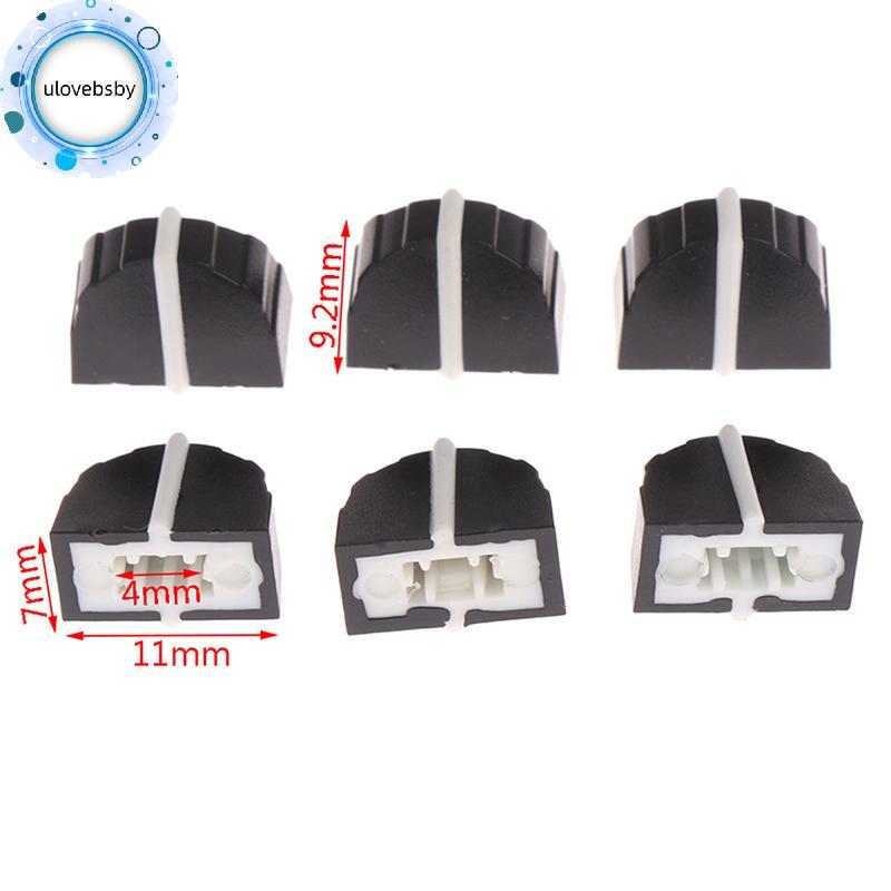 Ulovebsby 10 Chiếc DBX2231 Equalizer Fader Cap 11MMX9MM Lỗ 4MM Potentiometer Fader Núm Cap VN