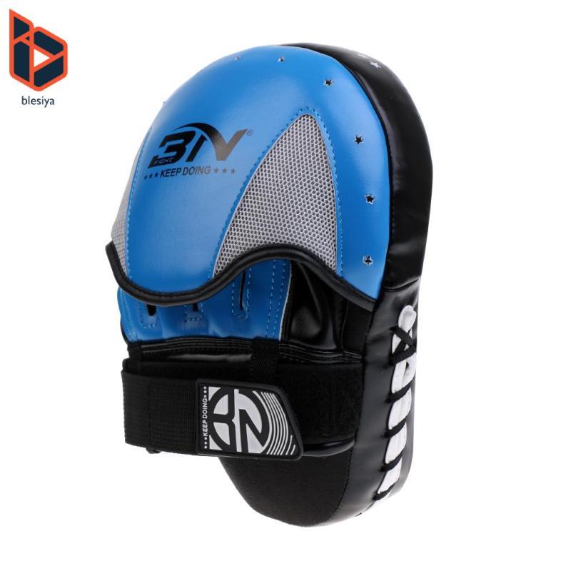 Blesiya PU Boxing Pad Punch Bag MMA Training Fight Thái Muay Găng tay Mitt Target Pad