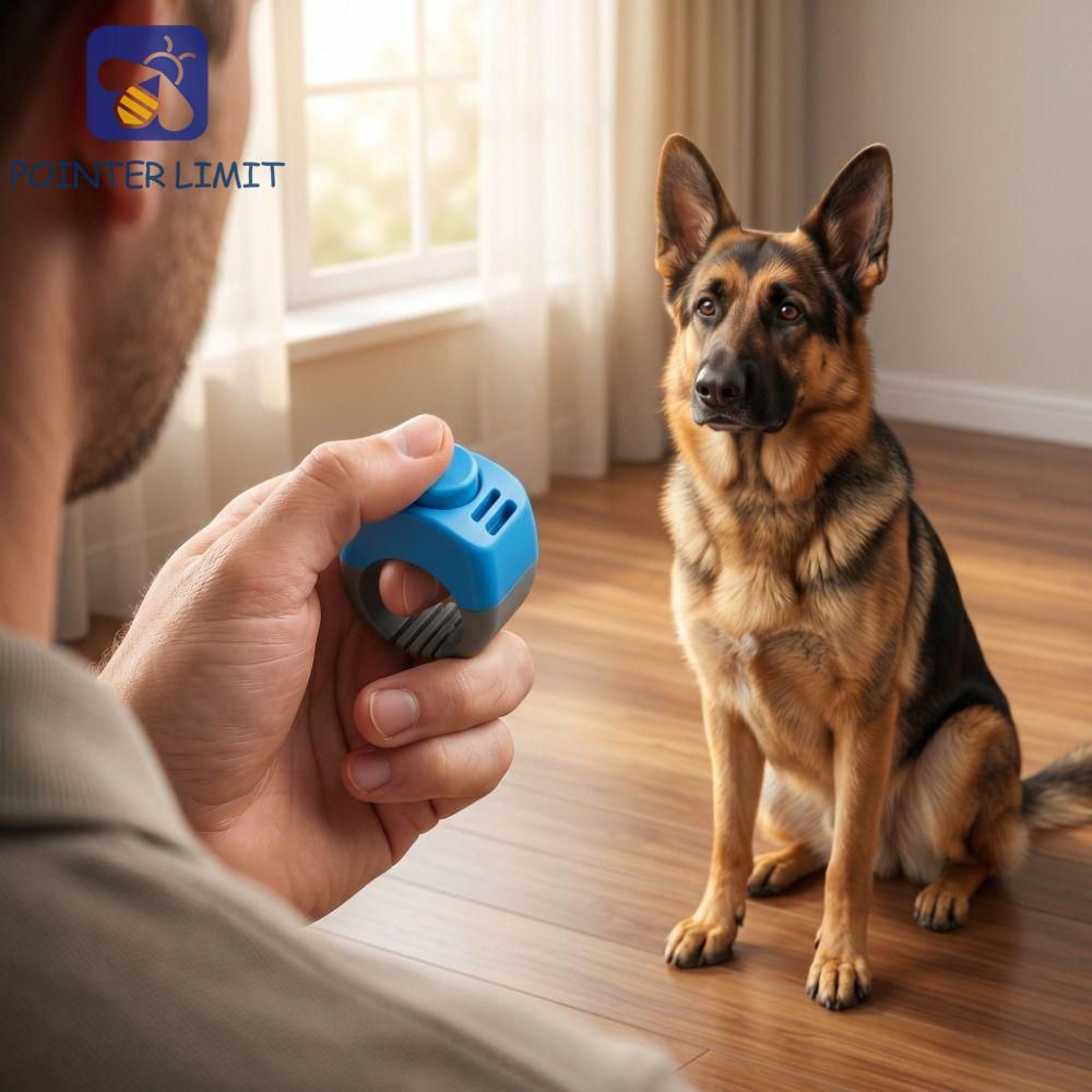 POINTER LIMIT Mini Finger Clickers, Di Động Lục Lạc Âm Thanh Huấn Luyện Clicker Thú Cưng, Thiết Bị H