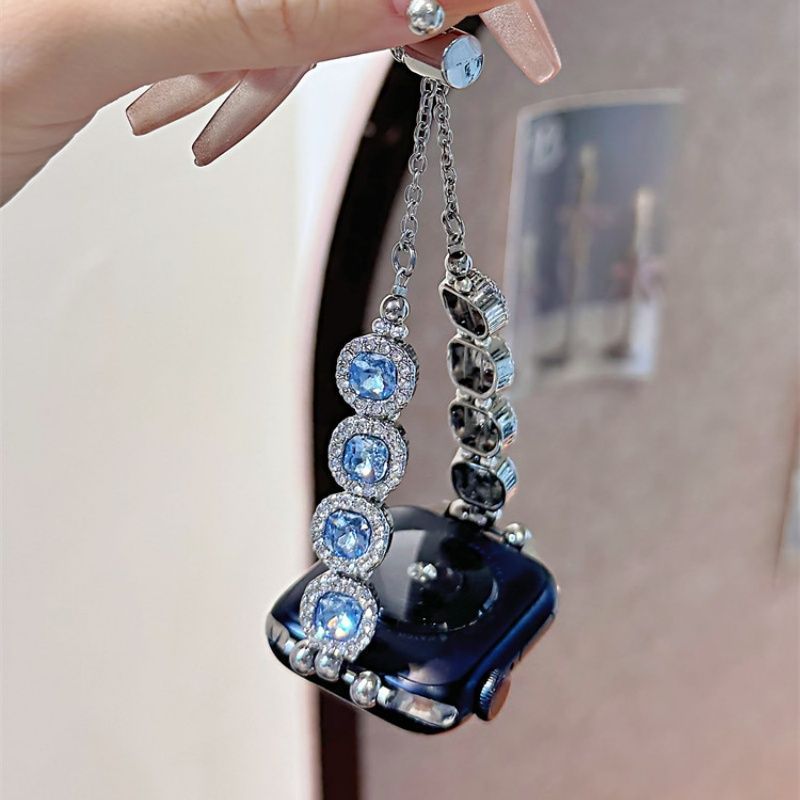 Thích hợp cho vòng tay Huawei 10 / 9 / 6 / 76 Glory 9 / 7 Sáng tạo Blue Ocean Gem Sun Star Strap