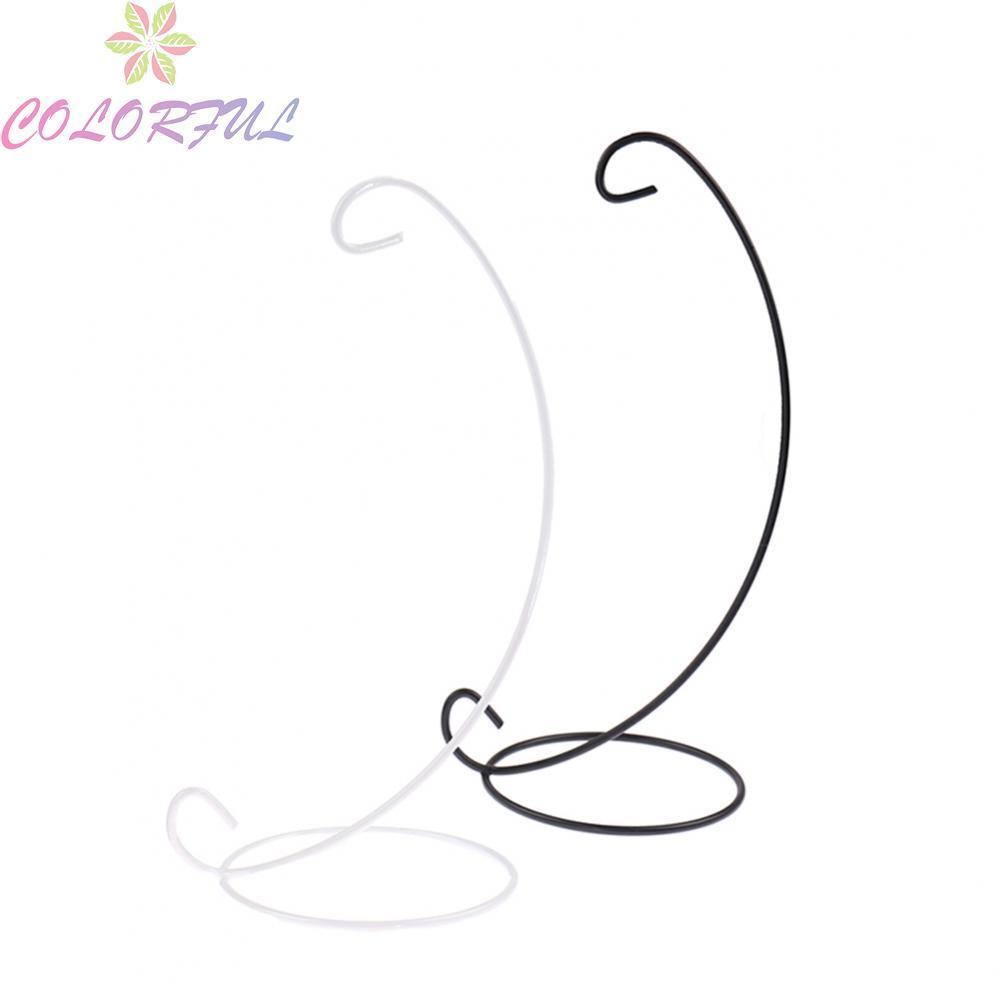 Hook Bracket Display Stand Iron L Shape Metal 1Pcs Bauble Holder Decor