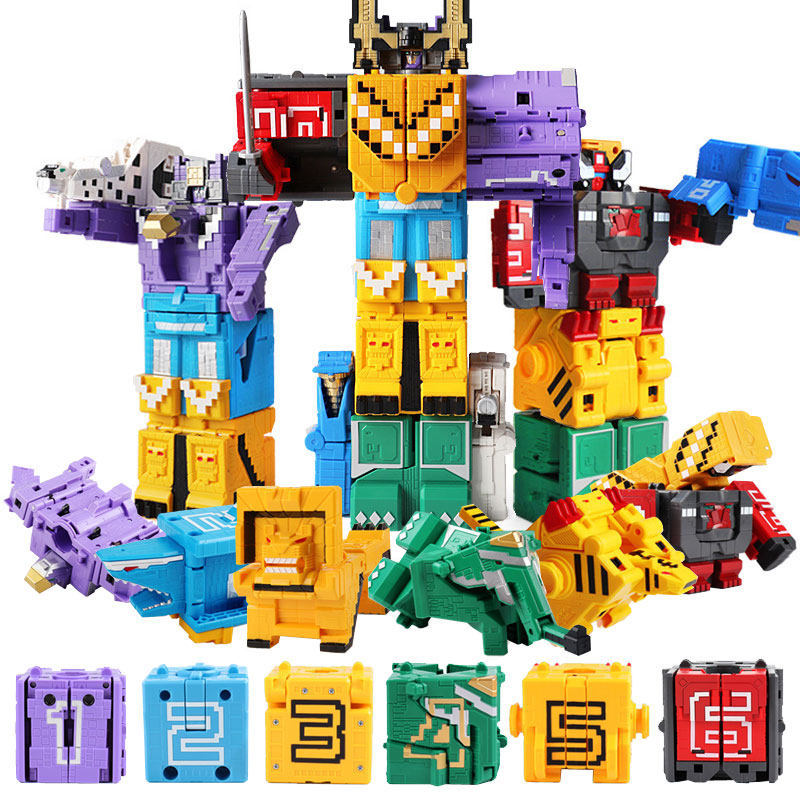 Beast Fit King Kong Digital Animal Transforming Robot Beast Fit Boy Toy