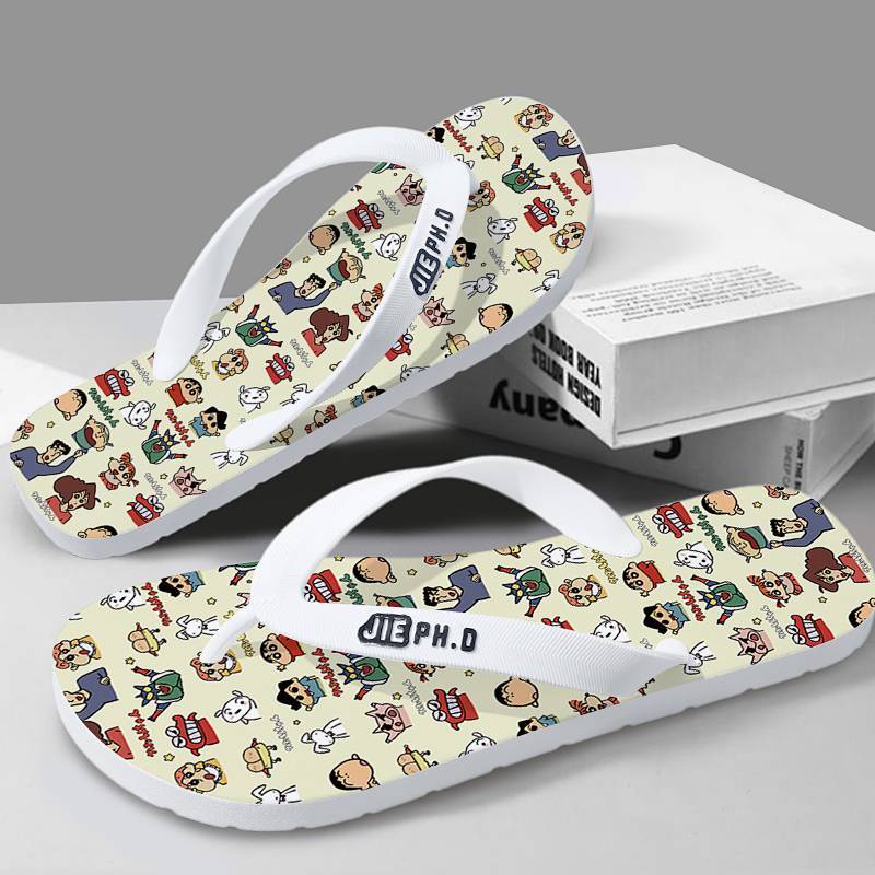 Flip Flops Crayon Small New Non-Slip Flip-Flops Fashion Sandals Flip Flops Crayon Small New Non-Slip