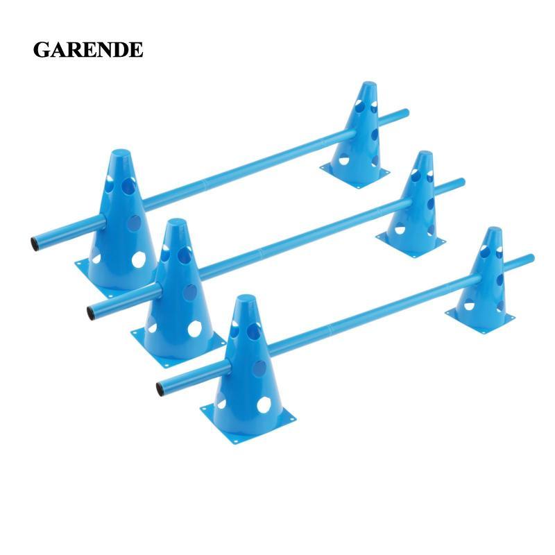 Chó Agility Hurdle Cone Set Hurdle Jump Hoop Cực Nhanh nhẹn Bộ thiết bị để tập thể dục Điền kinh Bón