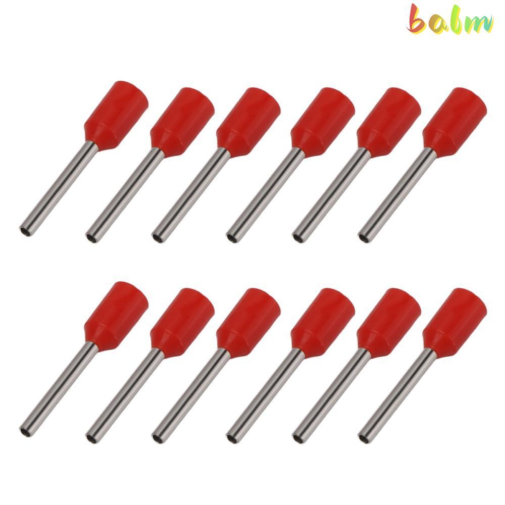 BALM 1000 Chiếc Thiết Bị Đầu Cuối Ferrules Cách Nhiệt, Bộ Đầu Nối Ferrule Dây Chất Liệu Đồng Đỏ, E05