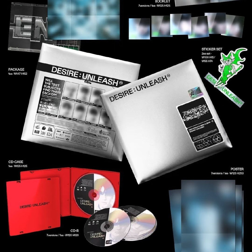 ENHYPEN album mini 6DESIRE: UNLEASH đầu tiên bad desire